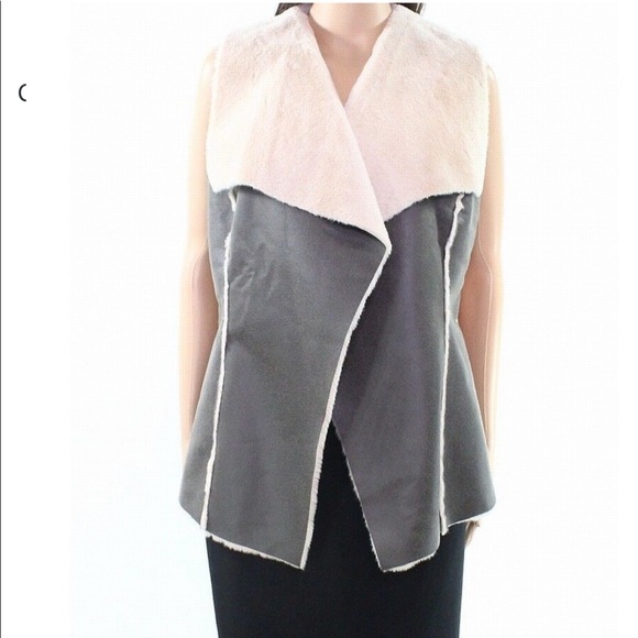 Suede fur vest - Picture 5 of 7